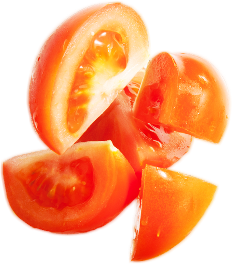cut tomatoes